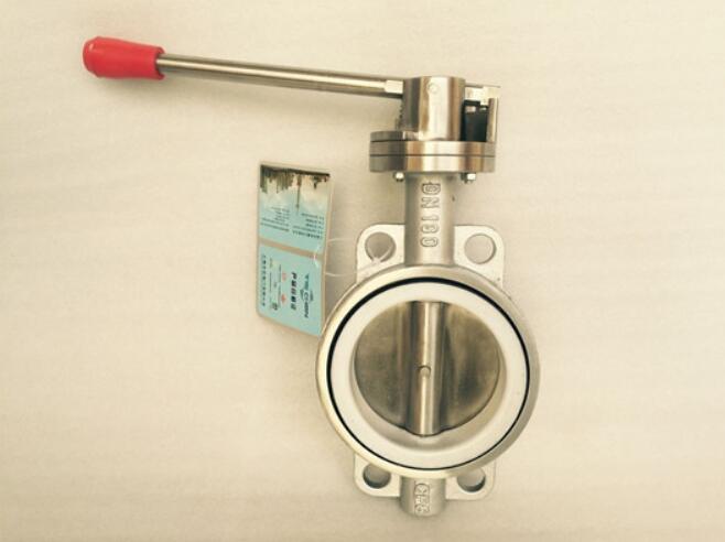 不銹鋼襯氟蝶閥圖片 D71F對夾式襯氟蝶閥實物圖