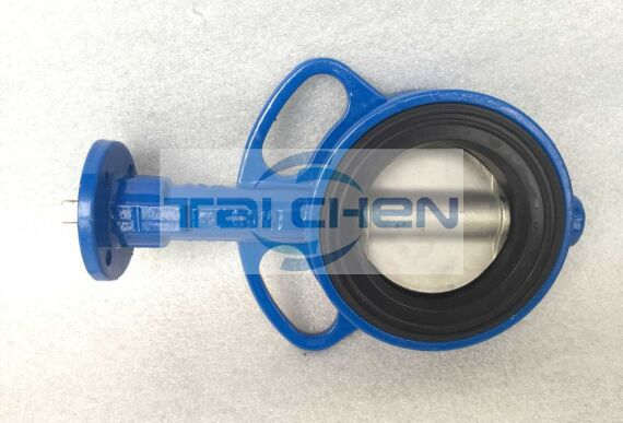 無(wú)頭對(duì)夾式蝶閥案例圖片,無(wú)頭軟密封蝶閥尺寸圖