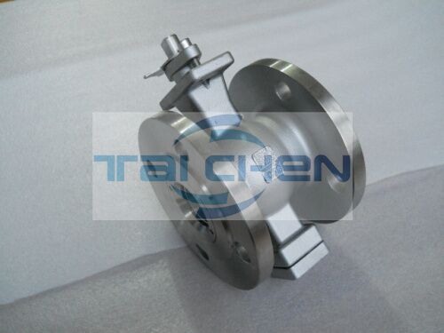 不銹鋼法蘭V型球閥