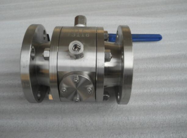 鍛鋼固定式球閥實物圖片Q347F高壓固定式球閥圖片