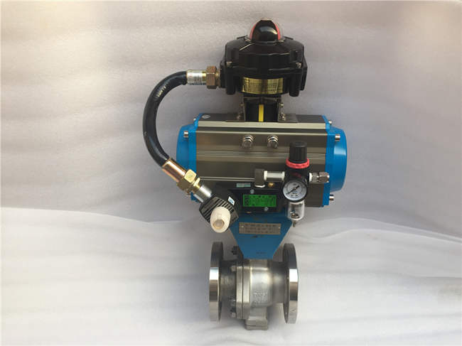 防爆氣動(dòng)球閥圖片 防爆氣動(dòng)球閥圖片