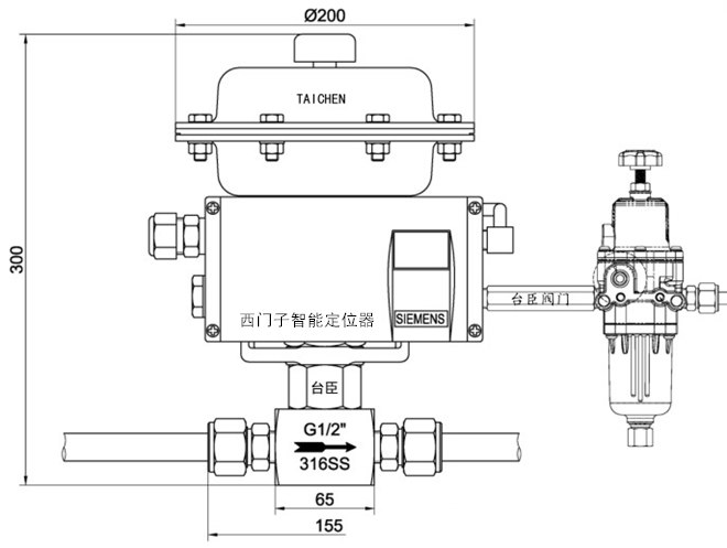 氣動最小流量調(diào)節(jié)閥