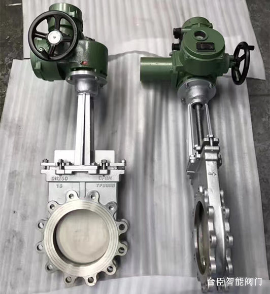 電動(dòng)刀閘閥實(shí)物圖